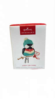 Hallmark 2025 Keepsake Cozy Critters Christmas Ornament New with Box