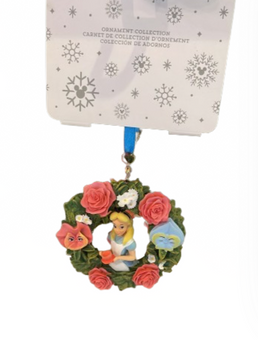 Disney Parks Epcot UK Alice Mad Tea Party Christmas Ornament New with Tag