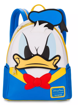 Disney Parks Donald Duck 90th Color Changing Loungefly Mini Backpack New W Tag