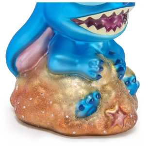 Disney Parks Stitch Glass Christmas Ornament – Lilo & Stitch New With Tag