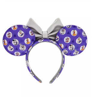 Disney Parks Disney 100 Mickey and Friends Loungefly Ear Headband for Adults New