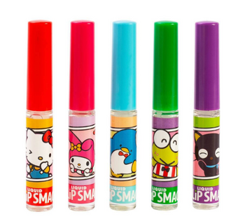 Lip Smacker Hello Kitty Liquid Lip Makeup Party Pack - Dark Pink New With Box