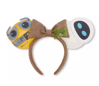 Disney Wall-E and Eve Ear Headband for Adults D23 2026 Pixar New with Tag