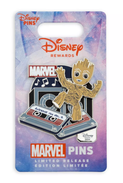 Disney Parks Groot Pin Guardians of the Galaxy Visa Cardmember New With Tag