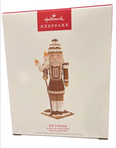 Hallmark Noble Nutcrackers Sir S'more Special Edition Christmas Ornament New