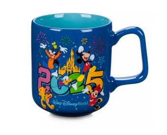 Disney Parks 2025 Mickey & Friends WDW Coffee Mug New With Tag