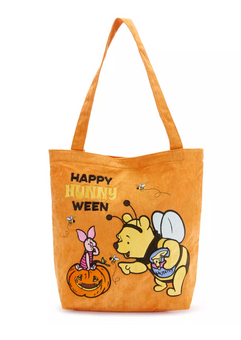 Disney Winnie the Pooh and Piglet Happy Hunny Ween Tote Bag New with Tag