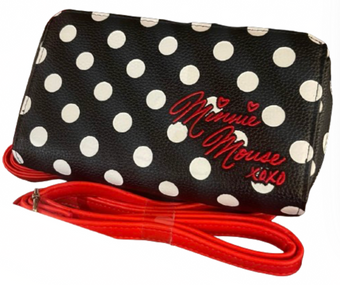 Disney Parks Minnie Mouse XOXO Dots Crossbody Bag New with Tag