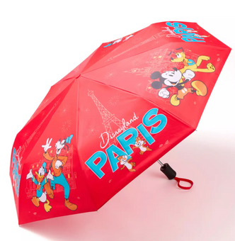 Disney Parks Disneyland Paris Mickey Mouse and Friends Umbrella New With Tag