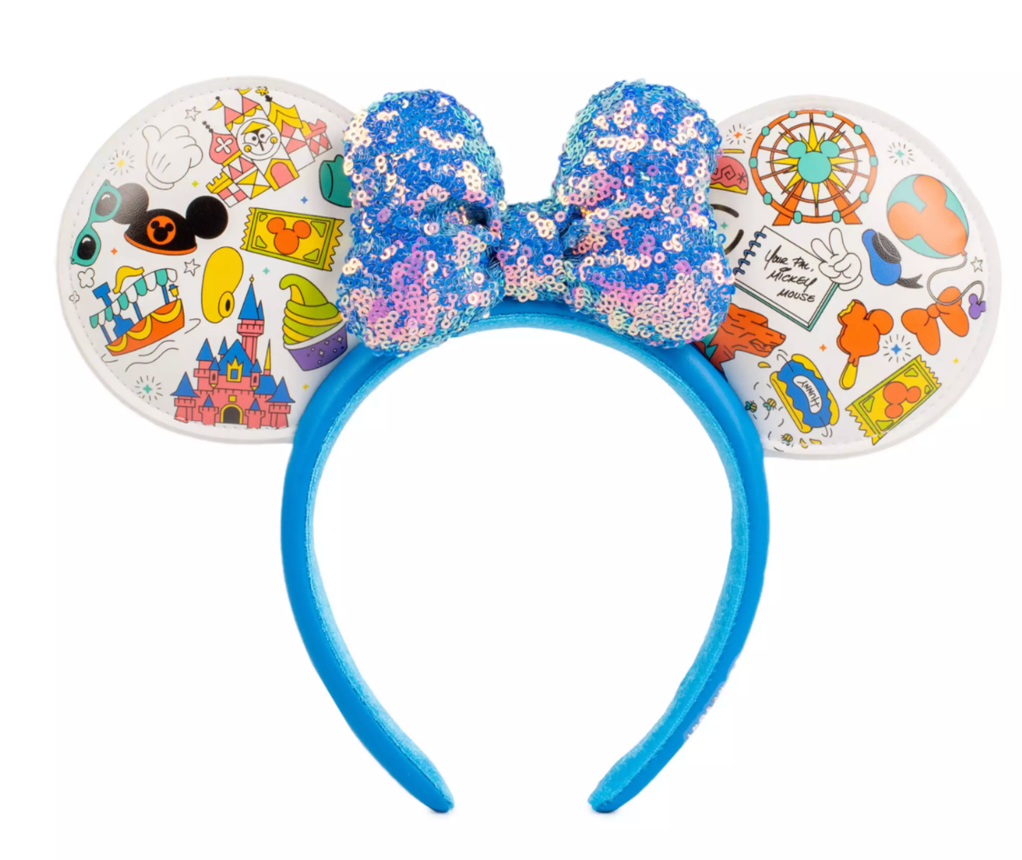 Disney Parks WDW Play in the Park Mickey Mouse Ears Headband New With Tag