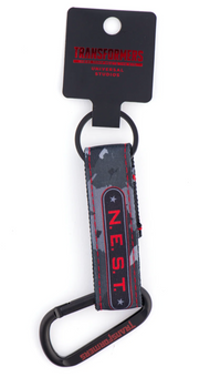 Universal Studios Transformers NEST Carabiner Clip Keychain New with Tag