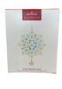 Hallmark 2023 Keepsake Snowflake Porcelain Christmas Ornament New with Box
