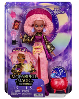 Moonspell Magic by Monster High Rae Lumina Fashion Doll Sun Witch Toy New