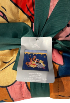 Disney Parks Winnie the Pooh and Friends Weighted Blanket Throw New with Tag