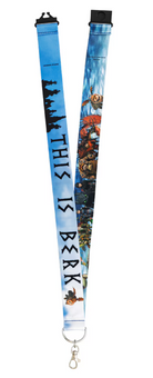 Universal Studios How To Train Your Dragon "This is Berk" Lanyard New W Tag