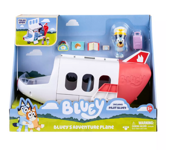 Disney Bluey's Adventure Plane Toy New With Tag