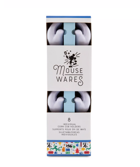 Disney Mickey Mouse Glove Hand Corn Cob Holders Set of 8 New with Box