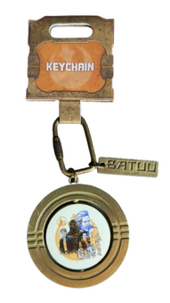 Disney Parks Star Wars Galaxy Edge Millennium Falcon Spinner Keychain New W Tag