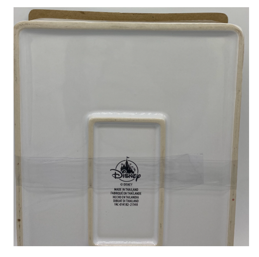 Disney Parks WDW 50th Magical Celebration Castle Ceramic Decorative Box New