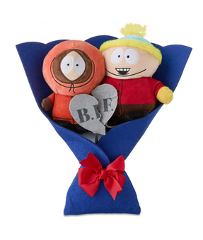 Medium South Park BFF Plush Bouquet 13" Valentine's Day by Ruz New With Tag