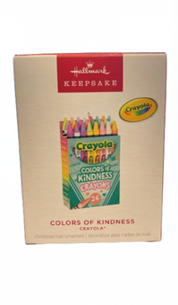 Hallmark 2024 Keepsake Crayola Colors of Kindness Christmas Ornament New w Box