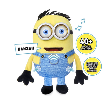 Universal Minions Despicable Me Henry Palm Puppetronic Toy New with Tag