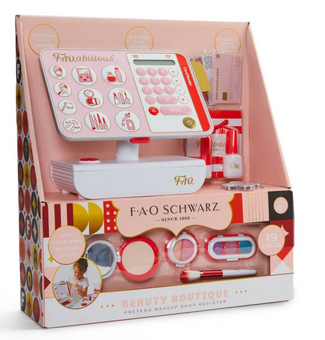 FAO Schwarz Toy Cosmetic Cash Register New With Box