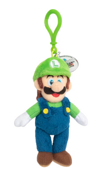 Universal Studios SUPER NINTENDO WORLD Luigi Plush Keychain New With Tag