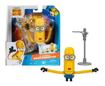 Universal Studios Despicable Me 4 Minions Wild Spinning Mega Minion Tim New Box