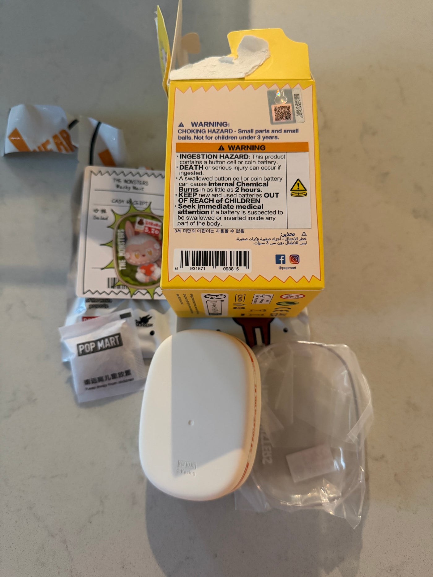 Pop Mart Labubu The Monsters Wacky Mart Salad Vinyl Figure USA Seller New