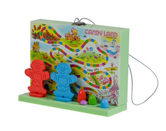 CandyLand Decoupage Christmas Tree Ornament New With Tag