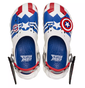 Disney Parks Captain America: Brave New World Clogs Crocs M7/W9 New With Tag