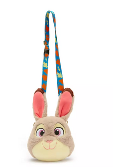 Disney Parks Judy Hopps Plush Crossbody Bag – Zootopia New With Tag