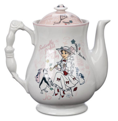 Disney Mary Poppins Jolly Holiday Practically Perfect In Every Way Teapot New