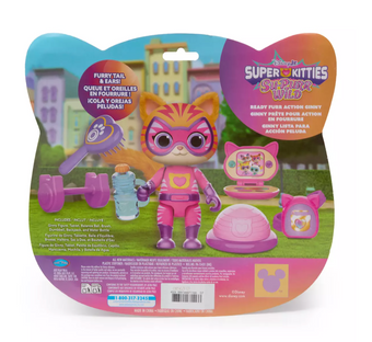 Disney Ginny Ready Furr Action Play Set – SuperKitties Toy New With Tag