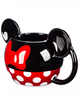Disney Parks Minnie Icon Dots Bow Signature XOXO Ceramic Coffee Mug New