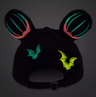 Disney Parks Halloween Mickey Pumpkin Baseball Hat Adult One Size New with Tag