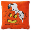 Hallmark Peanuts Jack-o-Lantern Snoopy Light Up Pillow 15x15 New With Tag