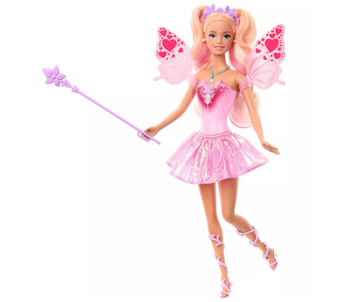 Barbie Fantasy Fairy 11" Doll with Color Change Wings and Outfit New with Box