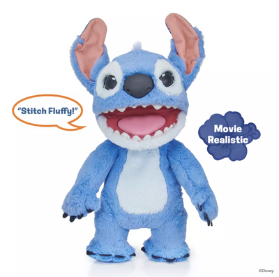Disney Stitch Puppetronic by RealFX Lilo & Stitch Live Action Film New