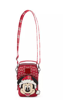 Disney Parks Mickey Mouse Holiday Convertible Crossbody Bag by Lug New With Tag