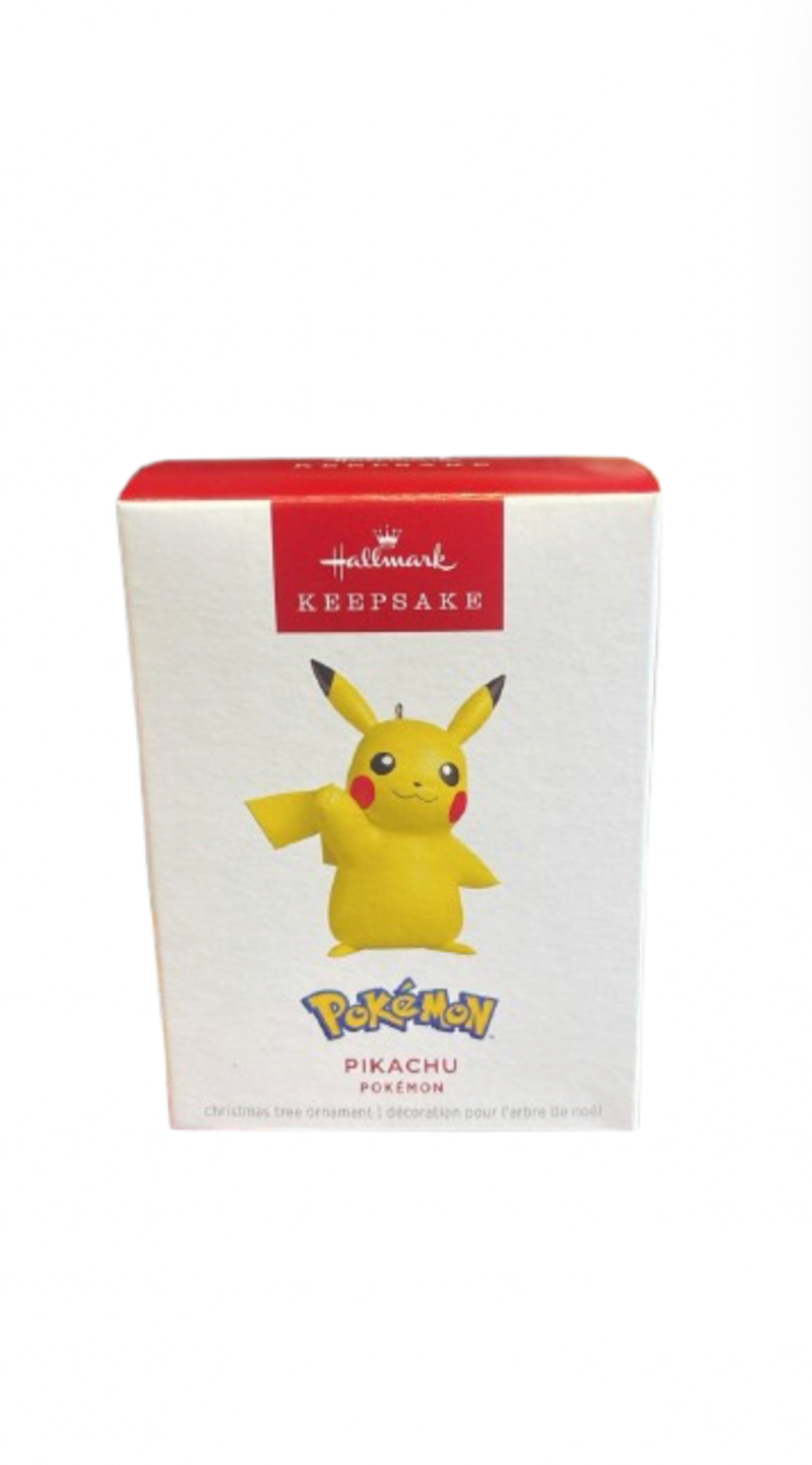 Hallmark Keepsake 2025 Pokémon Waving Pikachu Christmas Ornament New with Box