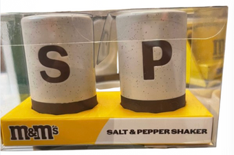 M&M's World Characters Salt and Pepper Shaker Set New with Box
