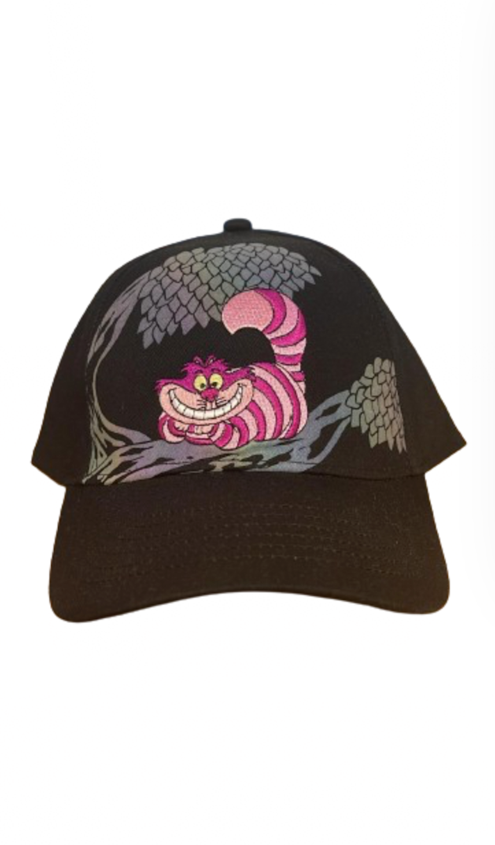 Disney Parks Alice in Wonderland Cheshire Cat Baseball Hat for Adults New w Tag