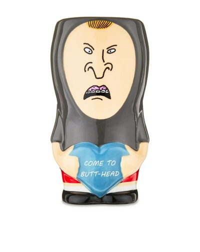 Zak Valentine 2024 Butthead Come To Butt-Head Chibi Ceramic Mug New