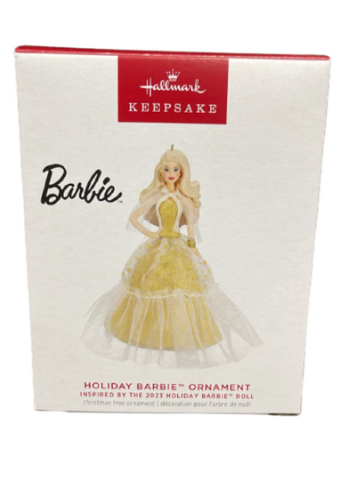 Hallmark 2023 Keepsake Holiday Barbie Christmas Ornament New with Box