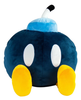 Nintendo Club Mocchi Mocchi Mega 15" Plush Super Mario Bob-Omb Toy New With Tag