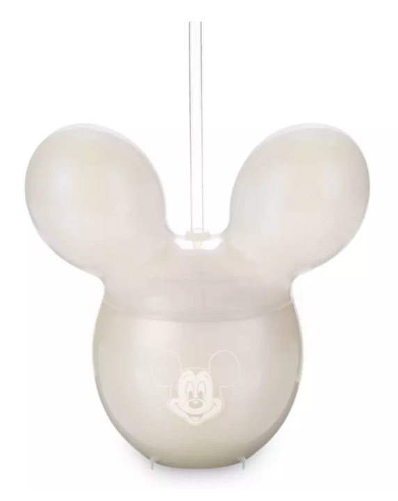 Disney Parks Mickey Mouse Balloon Tumbler with Straw New with Tag