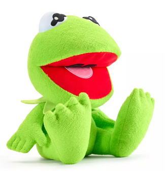 Disney Parks Kermit Big Feet Plush The Muppets 10'' Toy New with Tag