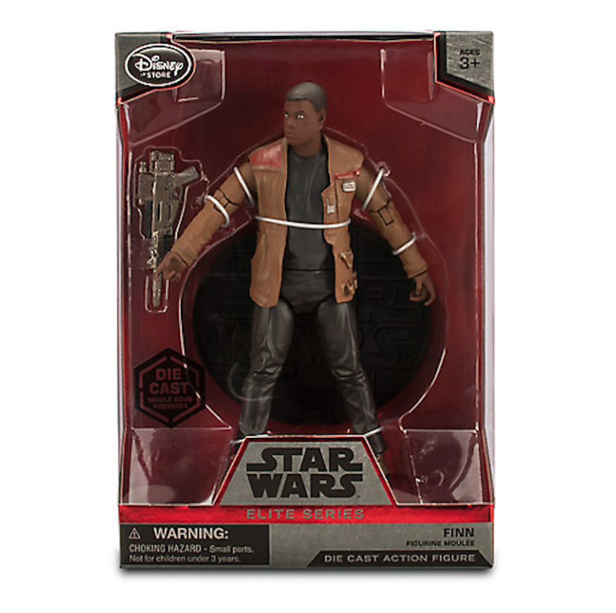Disney Store Star Wars finn Elite Series Die Cast Action Figure New with Box